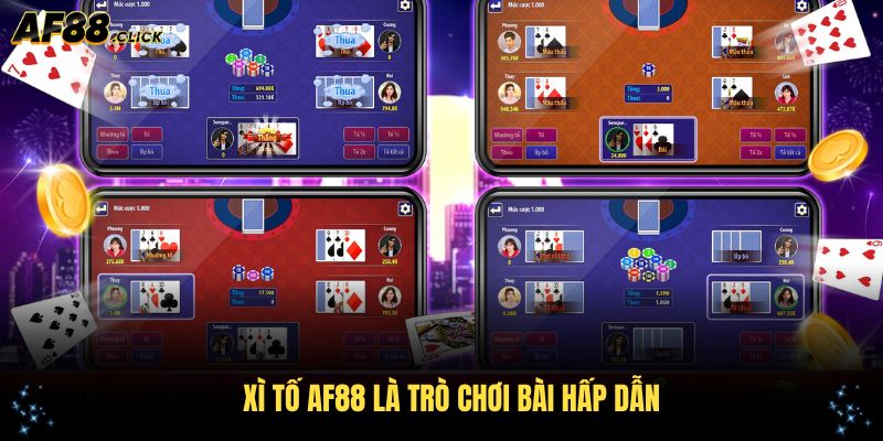 Xì tố AF88 là trò chơi bài hấp dẫn cần cách chơi xì tố AF88 đúng chuẩn