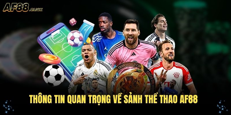 Tìm hiểu các thông tin quan trọng về sảnh thể thao AF88